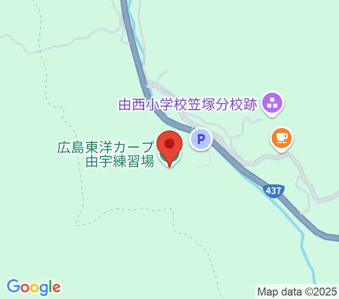 広島東洋カープ由宇練習場の地図