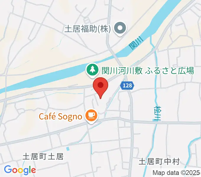 アリーナ土居の地図