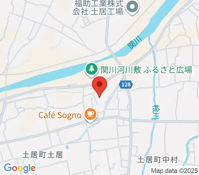 アリーナ土居の地図