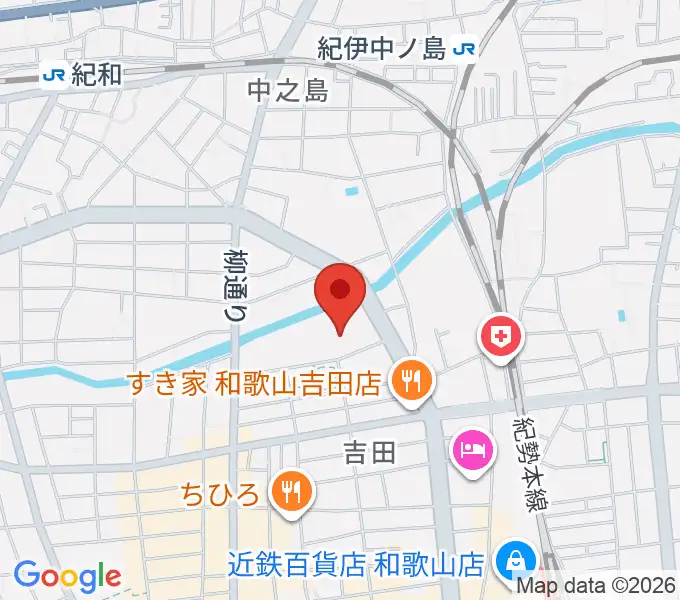 こうふくホーム 和歌山アリーナの地図