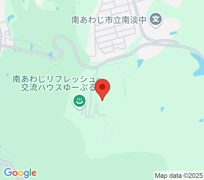 南あわじ市文化体育館の地図