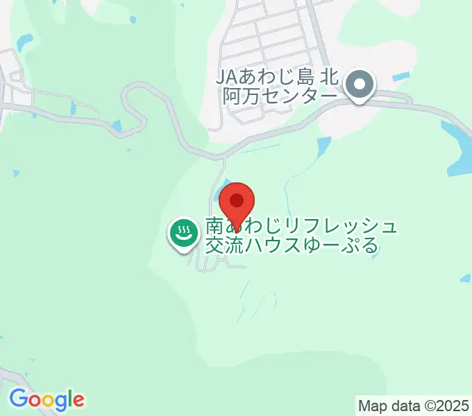 南あわじ市文化体育館の地図