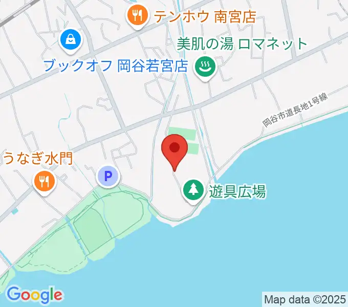 スワンドーム 岡谷市民総合体育館 西体育館の地図