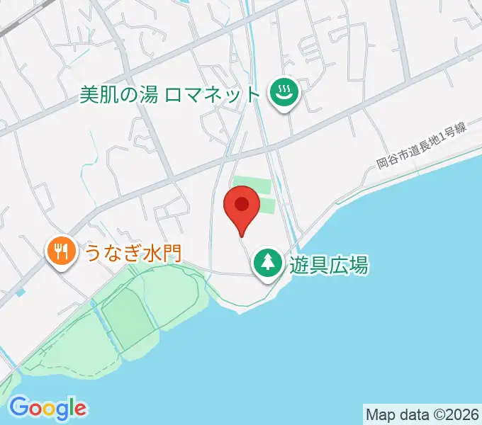 スワンドーム 岡谷市民総合体育館 西体育館の地図