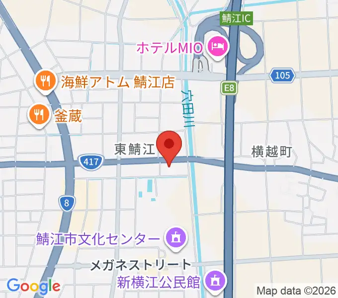 伊藤柏翠俳句記念館の地図