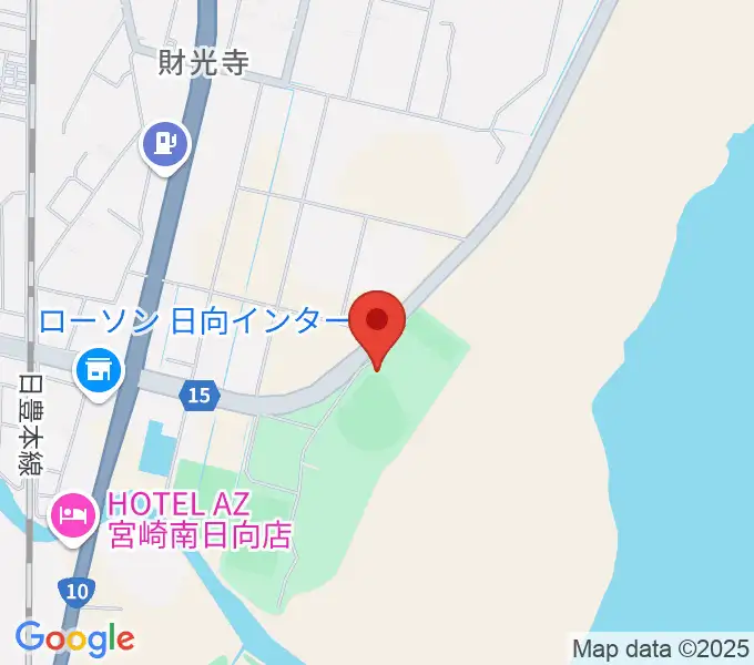 メディキットスタジアムの地図