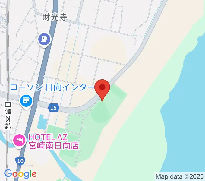 メディキットスタジアムの地図