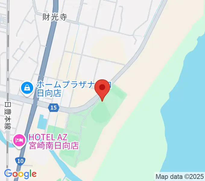 メディキットスタジアムの地図