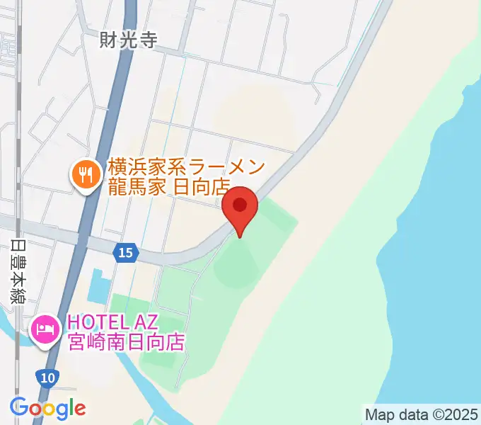 メディキットスタジアムの地図