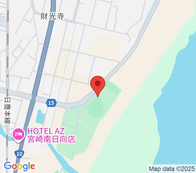 メディキットスタジアムの地図