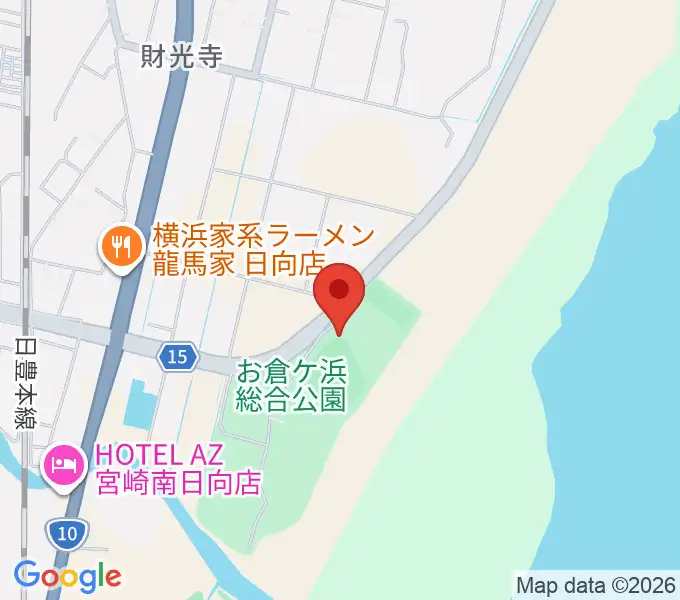メディキットスタジアムの地図