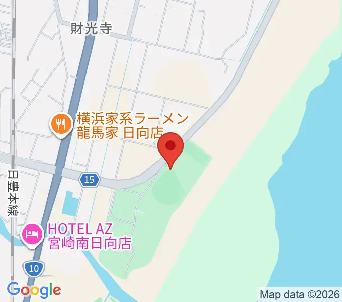 メディキットスタジアムの地図