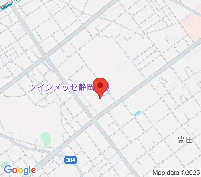 ツインメッセ静岡の地図