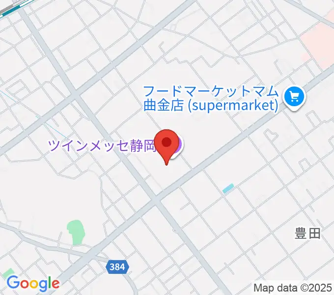 ツインメッセ静岡の地図