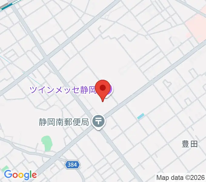 ツインメッセ静岡の地図