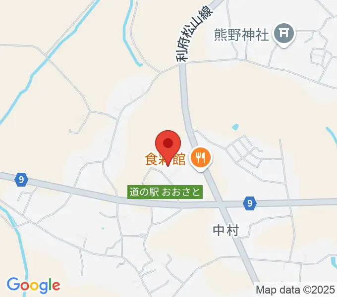 フラップ大郷21の地図