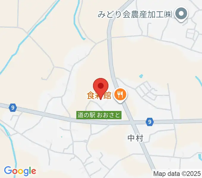 フラップ大郷21の地図