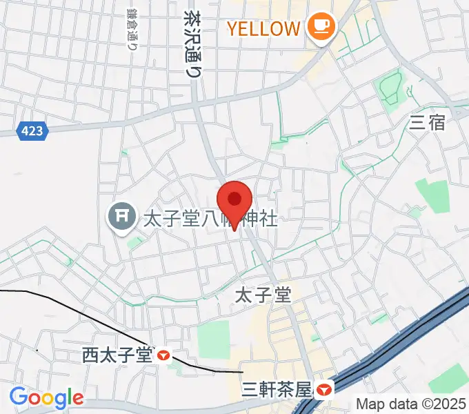 三軒茶屋クロスロードスタジオの地図