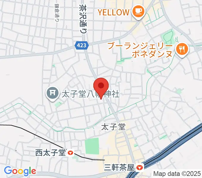 三軒茶屋クロスロードスタジオの地図