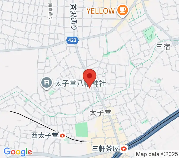 三軒茶屋クロスロードスタジオの地図