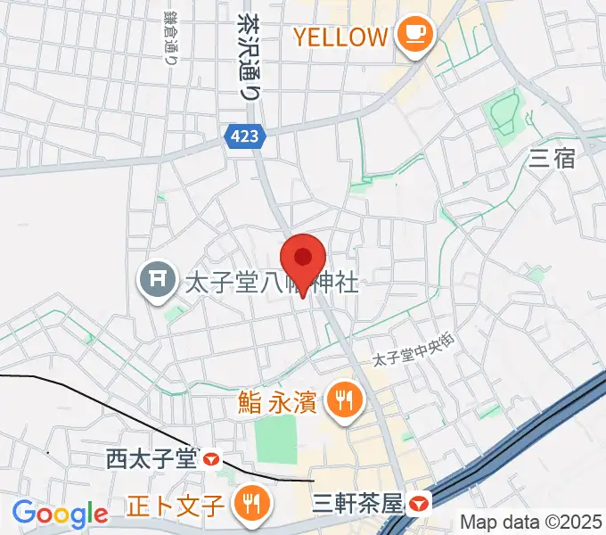 三軒茶屋クロスロードスタジオの地図