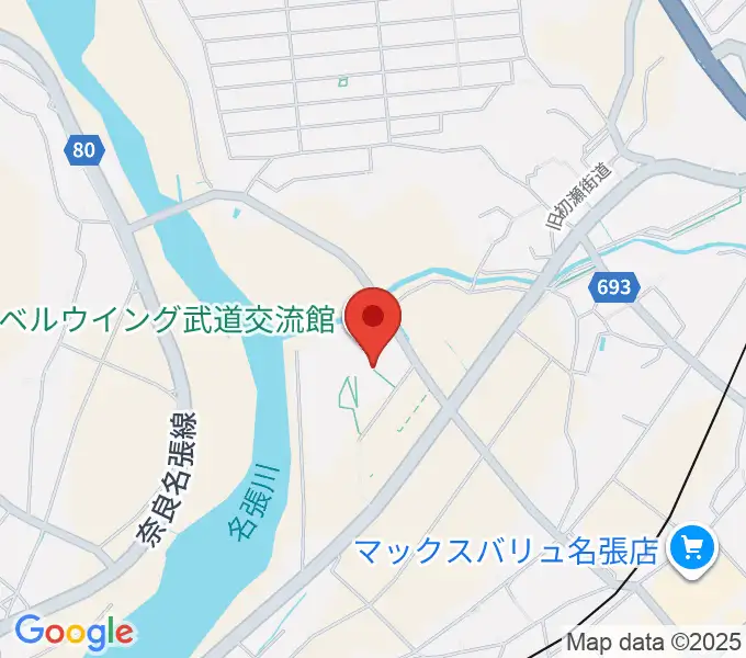 ベルウイング武道交流館の地図