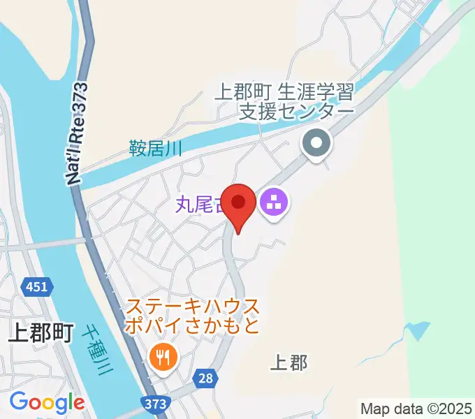 上郡町郷土資料館の地図