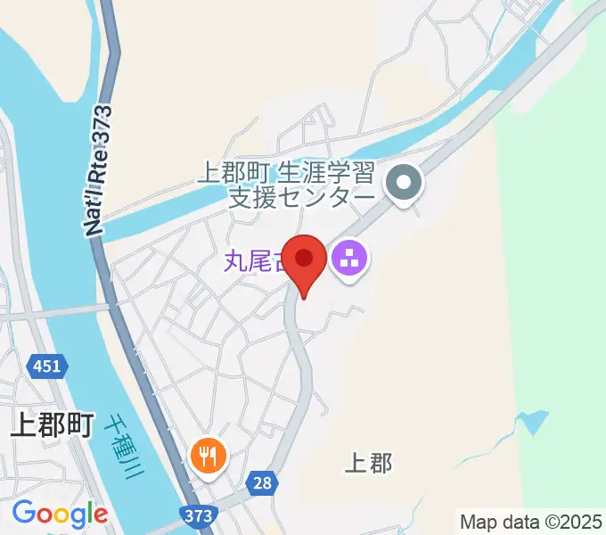 上郡町郷土資料館の地図