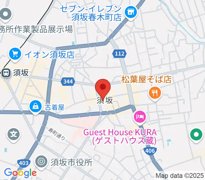 須坂市笠鉾会館ドリームホールの地図