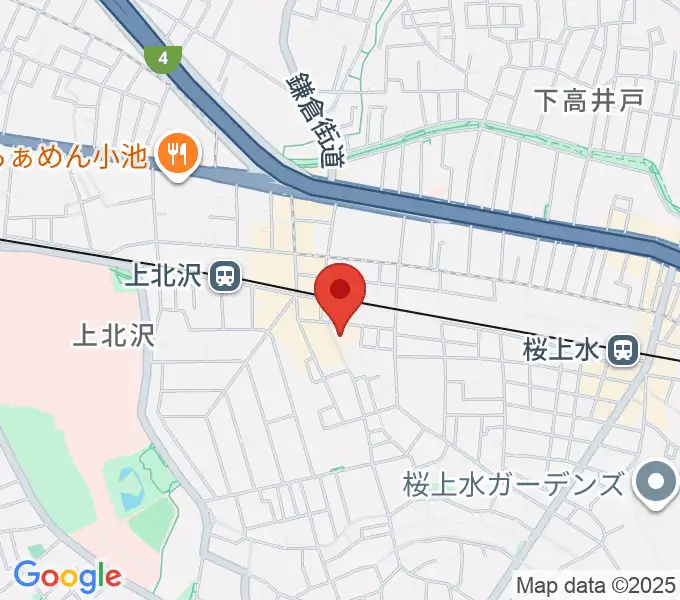 賀川豊彦記念松沢資料館の地図