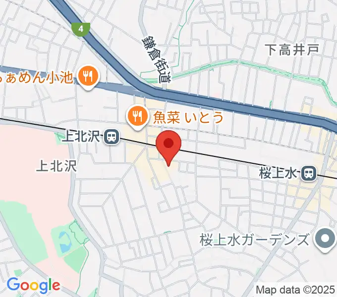 賀川豊彦記念松沢資料館の地図