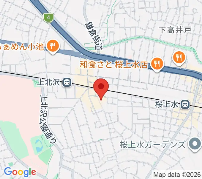 賀川豊彦記念松沢資料館の地図