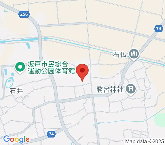 坂戸市立歴史民俗資料館の地図