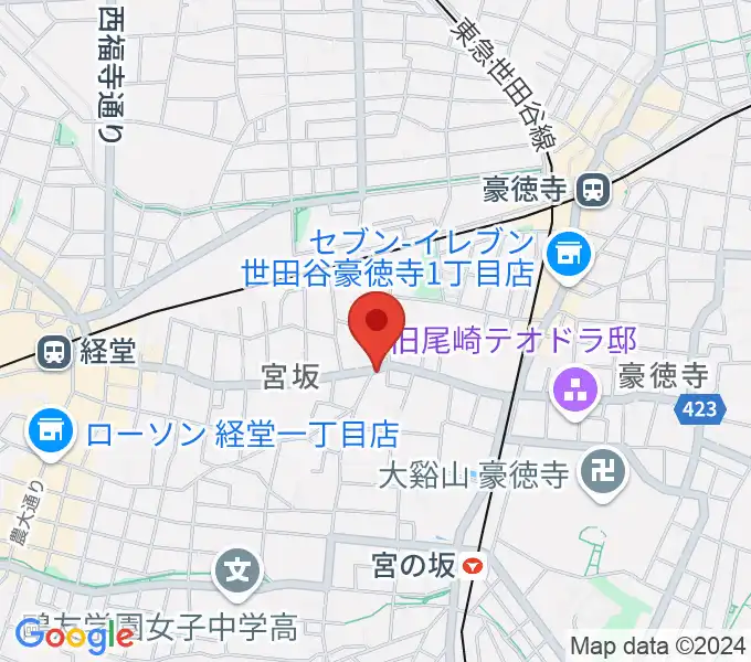 スタジオスリンキーの地図