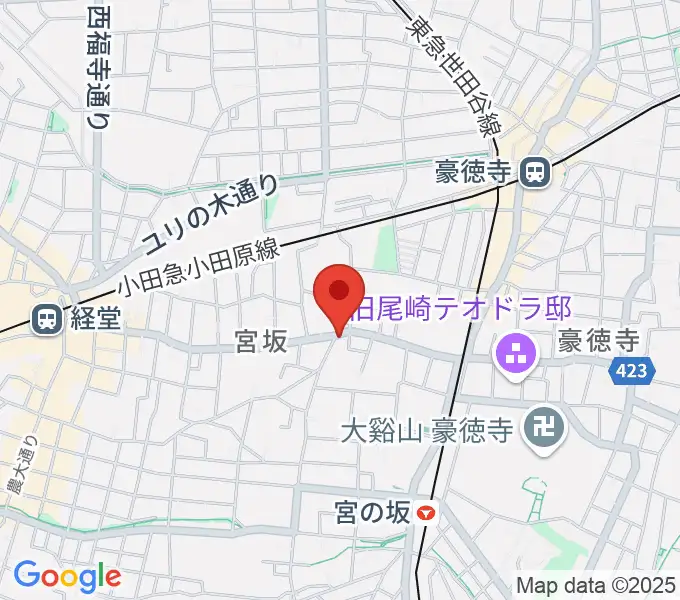 スタジオスリンキーの地図