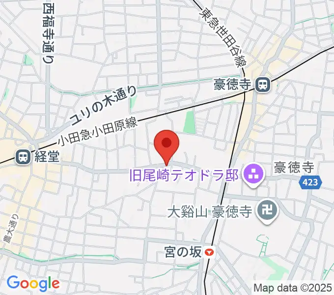 スタジオスリンキーの地図