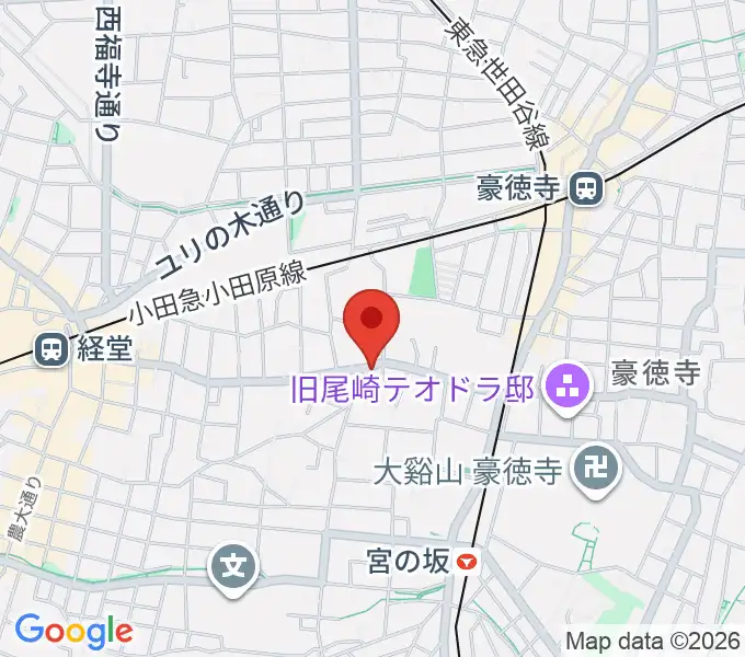 スタジオスリンキーの地図