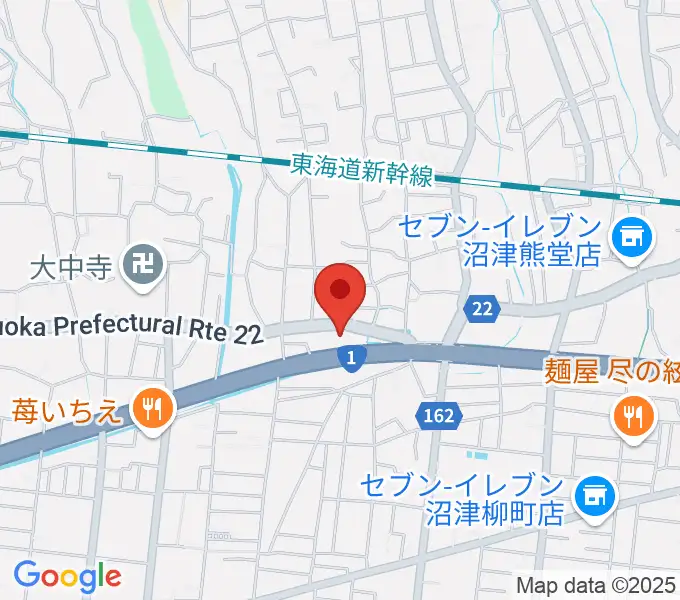 沼津市明治史料館の地図