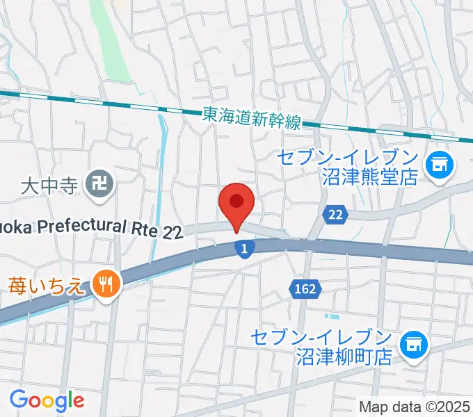 沼津市明治史料館の地図