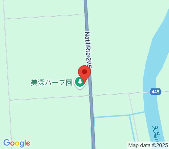 伝承遊学館の地図