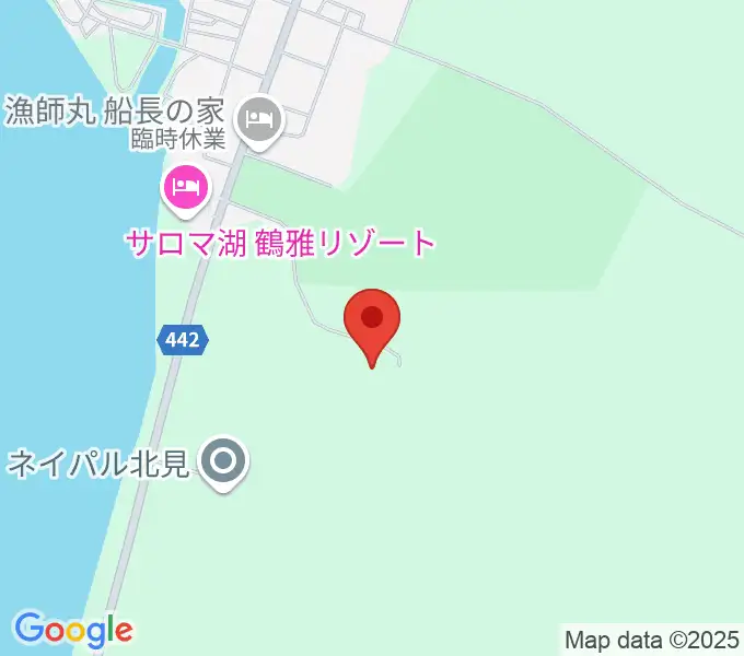 東京大学常呂資料陳列館の地図