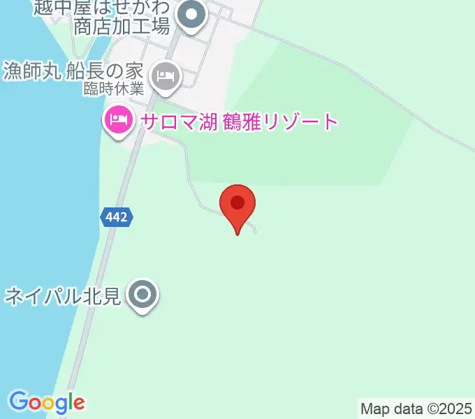 東京大学常呂資料陳列館の地図