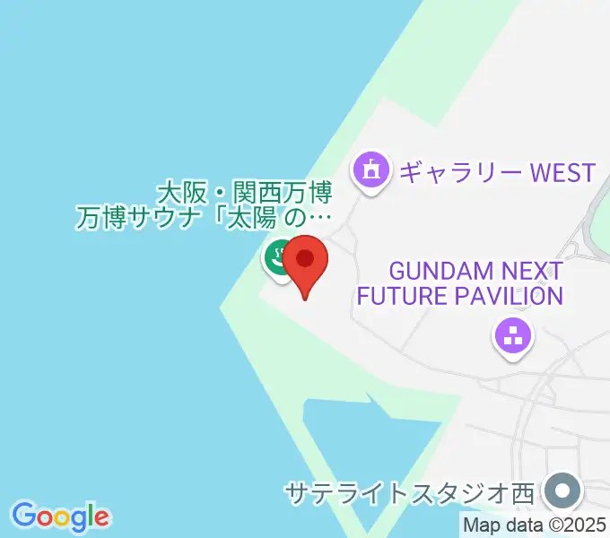 EXPOアリーナ Matsuriの地図