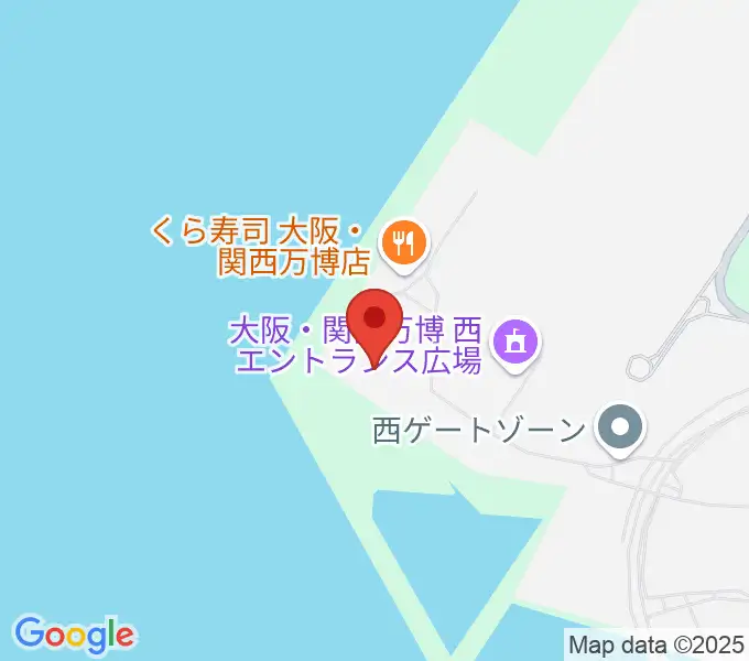 EXPOアリーナ Matsuriの地図