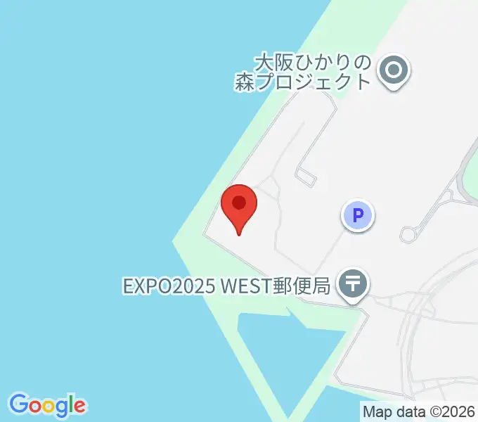 EXPOアリーナ Matsuriの地図