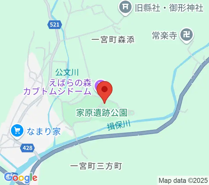 宍粟市歴史資料館の地図