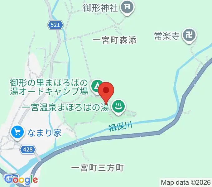 宍粟市歴史資料館の地図