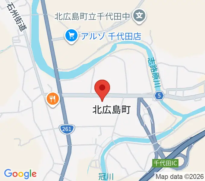芸北民俗芸能保存伝承館の地図