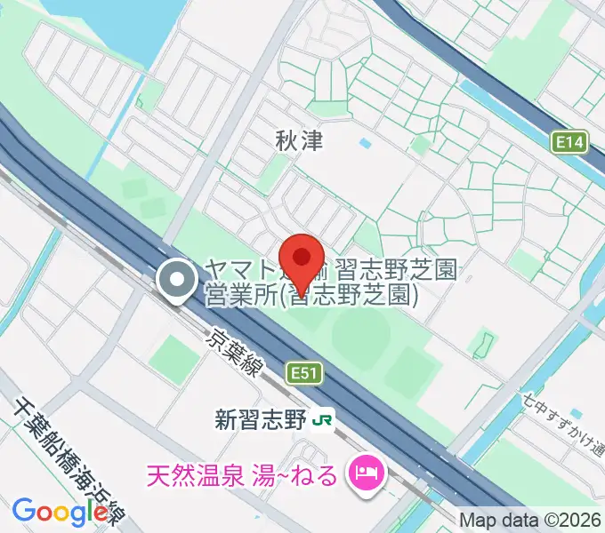 第一カッターフィールドの地図