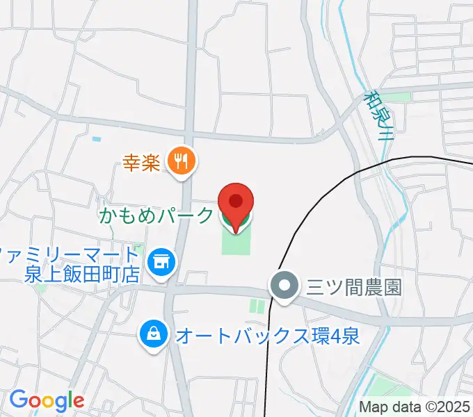 かもめパークの地図